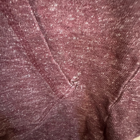 High End Worn On The Byas Red Men’s S Hoodie - Picture 4 of 5